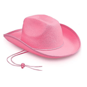 Chapeau cowboy femme rose