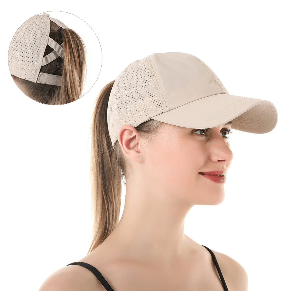 Casquette pour queue de cheval