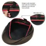 JANGOUL casquette plate 100% coton hommes Ivy Newsboy chapeaux béret printemps hiver solide motif classique décontracté casquettes quotidiennes 5