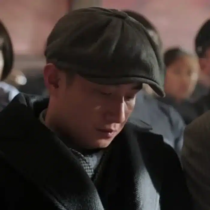 Béret rétro pour hommes, chapeaux britanniques en mélange de laine, Vintage, en Tweed à chevrons, décontracté, à la mode, plat, garde au chaud, cadeaux 5