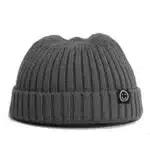 Mode Hip Hop Beanie tricoté chapeau hommes Skullcap femmes hiver chaud sans bords Baggy Melon casquette manchette Docker pêcheur bonnets chapeaux 4