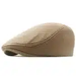 Béret Newsboy en polyester pour hommes, chapeau de peintre Gorras, monochromatique, devant, décontracté, printemps, 2023 1