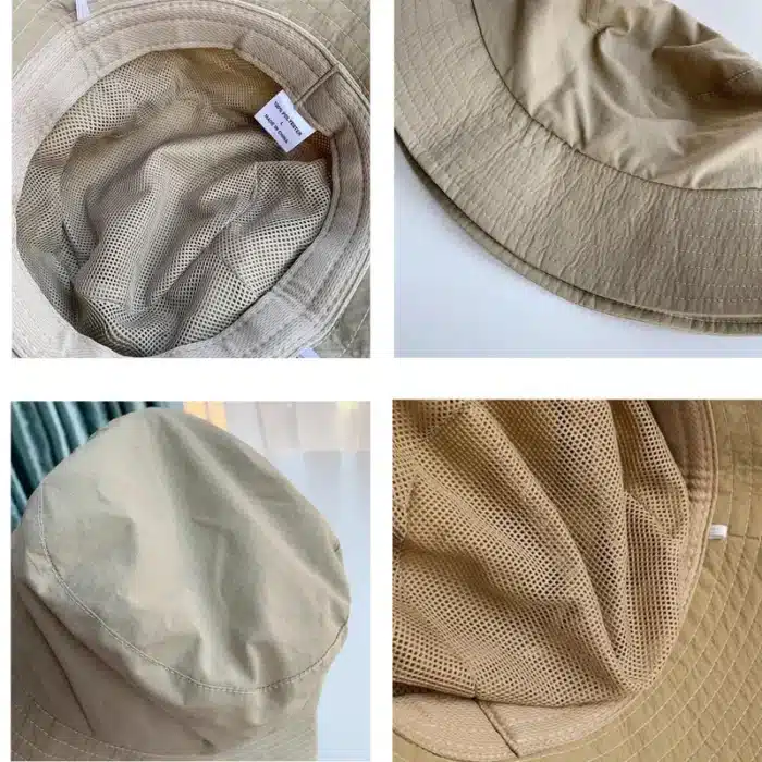 Chapeaux seau grande taille XXL 70cm pour hommes et femmes, chapeaux de soleil grande taille XL 67cm, casquette de pêcheur étanche à grande tête, protection solaire d'été Panama 6
