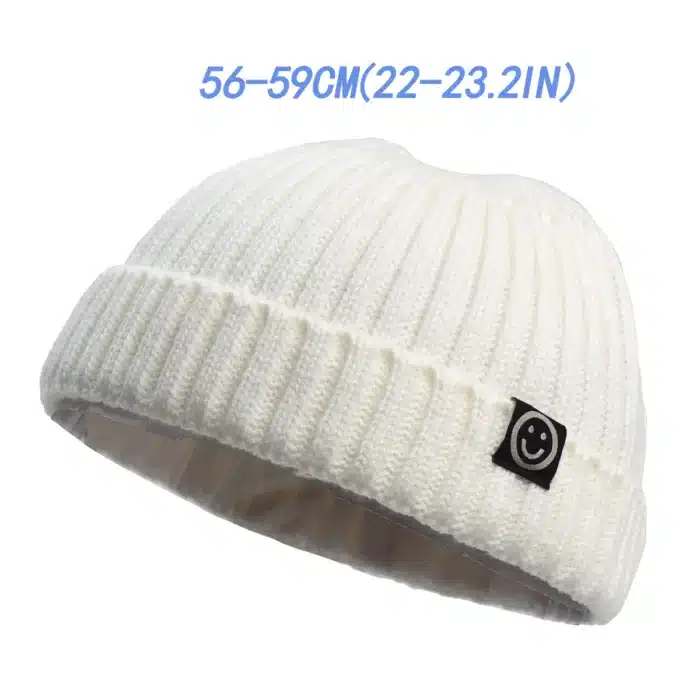 Mode Hip Hop Beanie tricoté chapeau hommes Skullcap femmes hiver chaud sans bords Baggy Melon casquette manchette Docker pêcheur bonnets chapeaux 2
